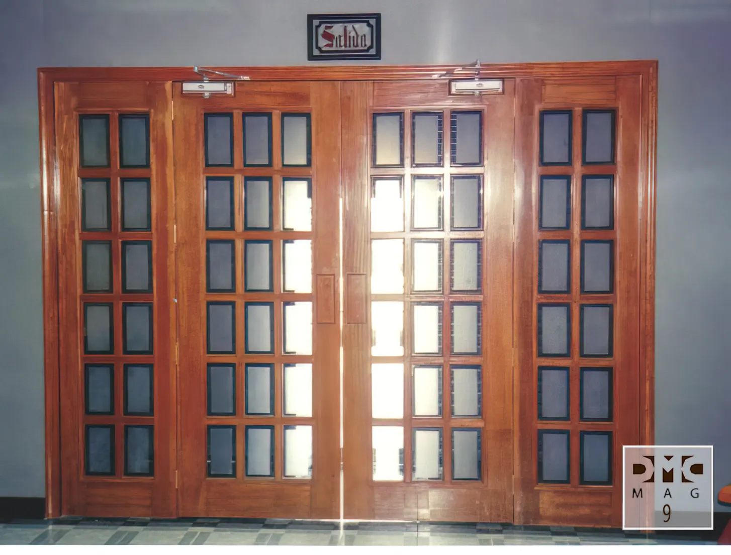 Puertas con vidrio